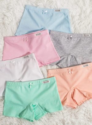 Bóxer Niña Color Sólido